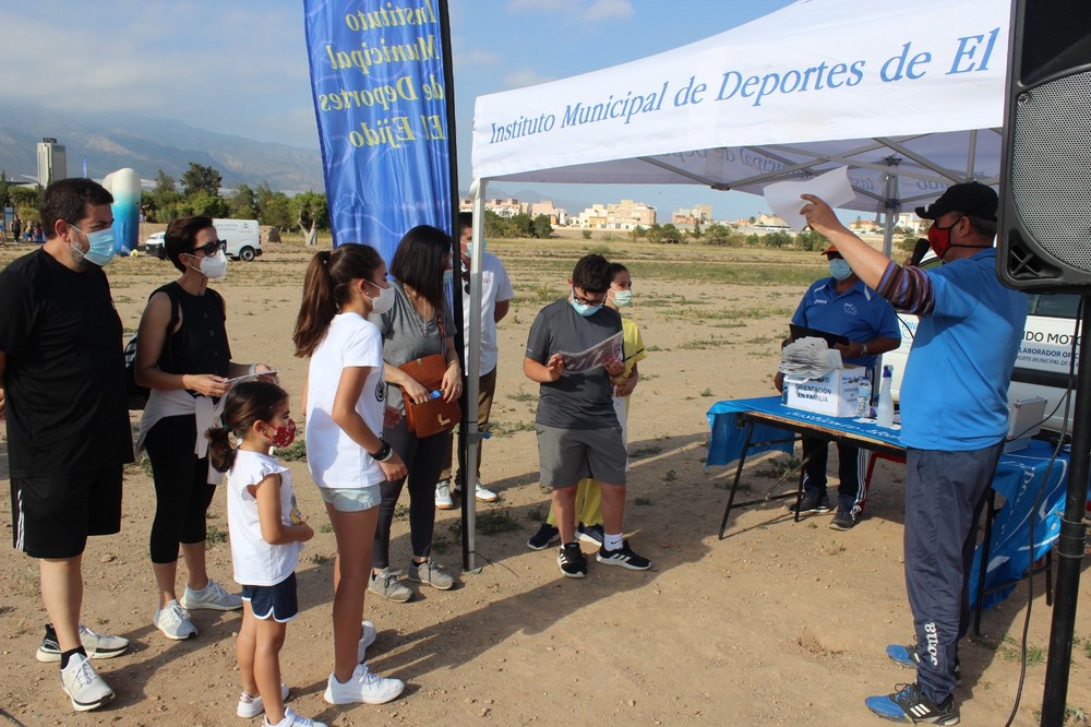 El Parque Cañada de Ugíjar se convierte en epicentro del deporte en familia