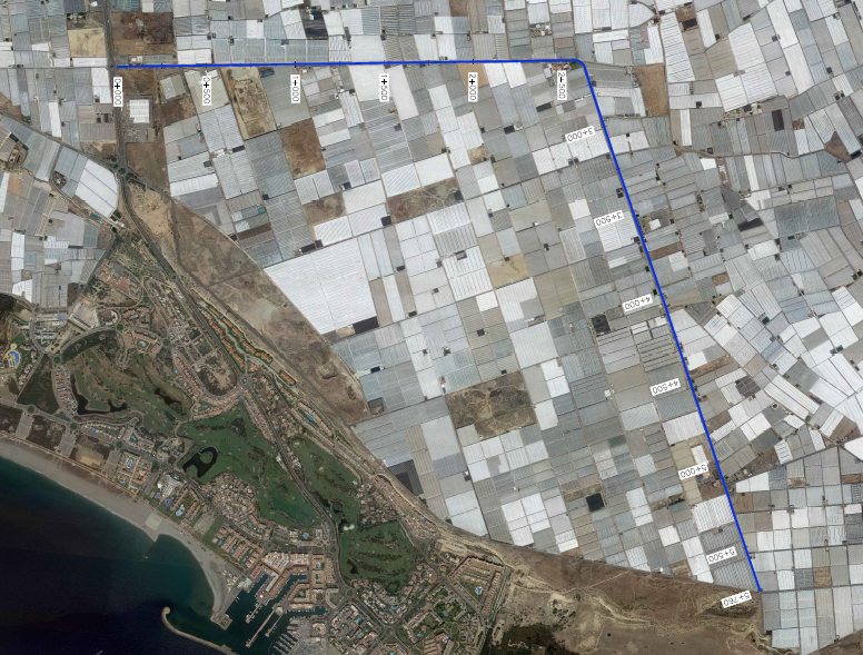 El gobierno de El Ejido invertirá 725.000 euros en la modernización y renovación integral del firme de la carretera de Almerimar a Tierras de Almería