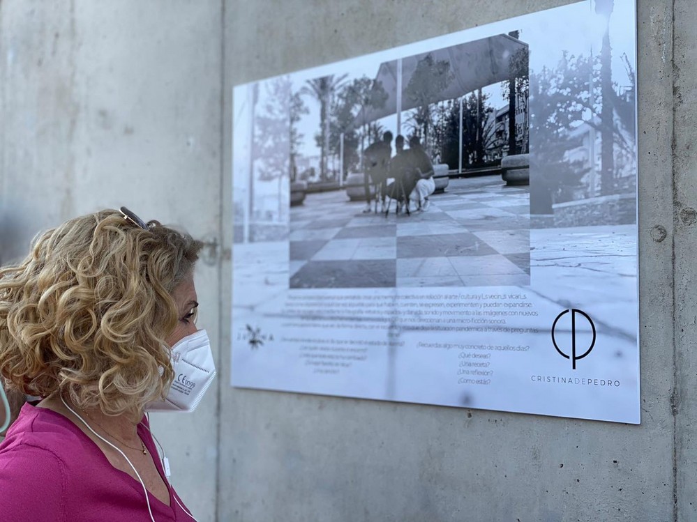 Buena acogida a la exposición 'Mi patria chica' con testimonios gráficos y sonoros sobre la vivencia en tiempo de pandemia en Vícar