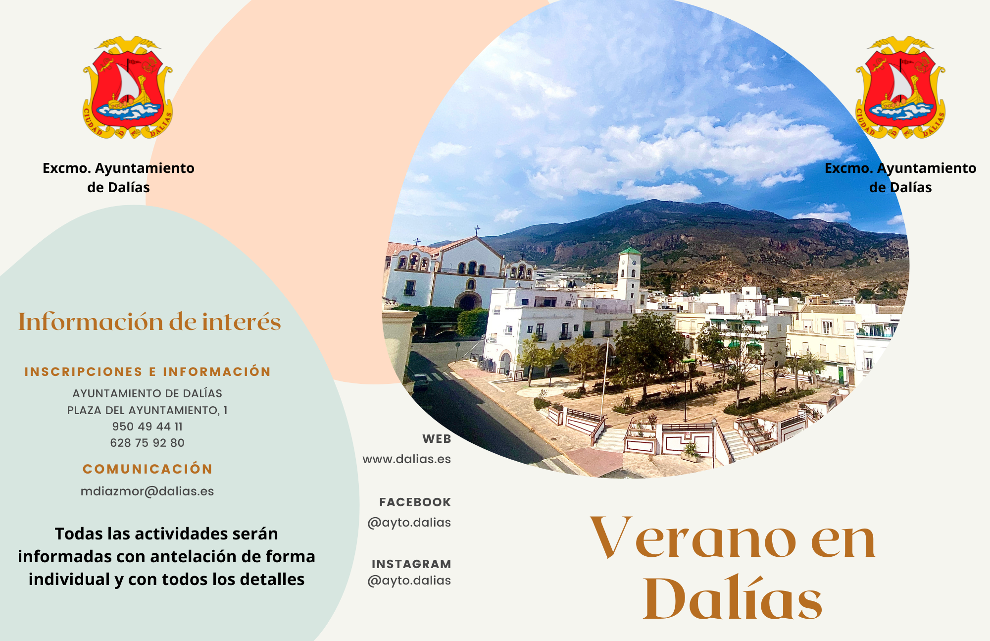 Verano cultural y social en Dalías