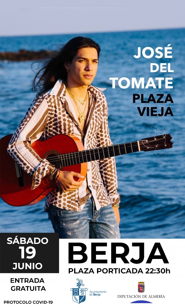 José del Tomate homenajea a Enrique Morente este sábado en la Plaza Porticada