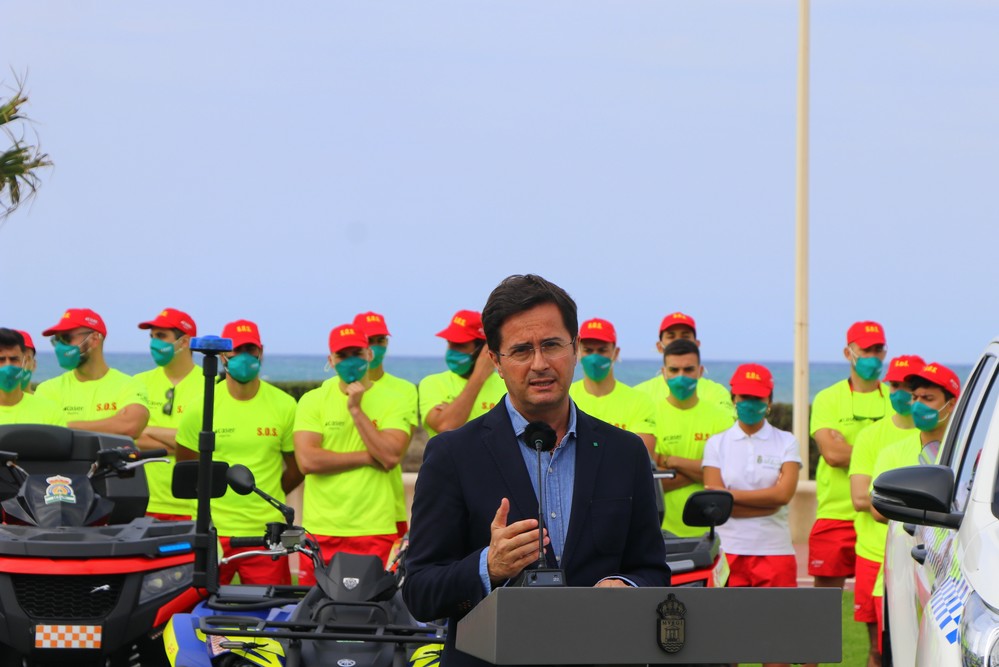 El Ejido presenta su Plan de Playas 2021 para afrontar un verano seguro, tranquilo y con servicios de calidad