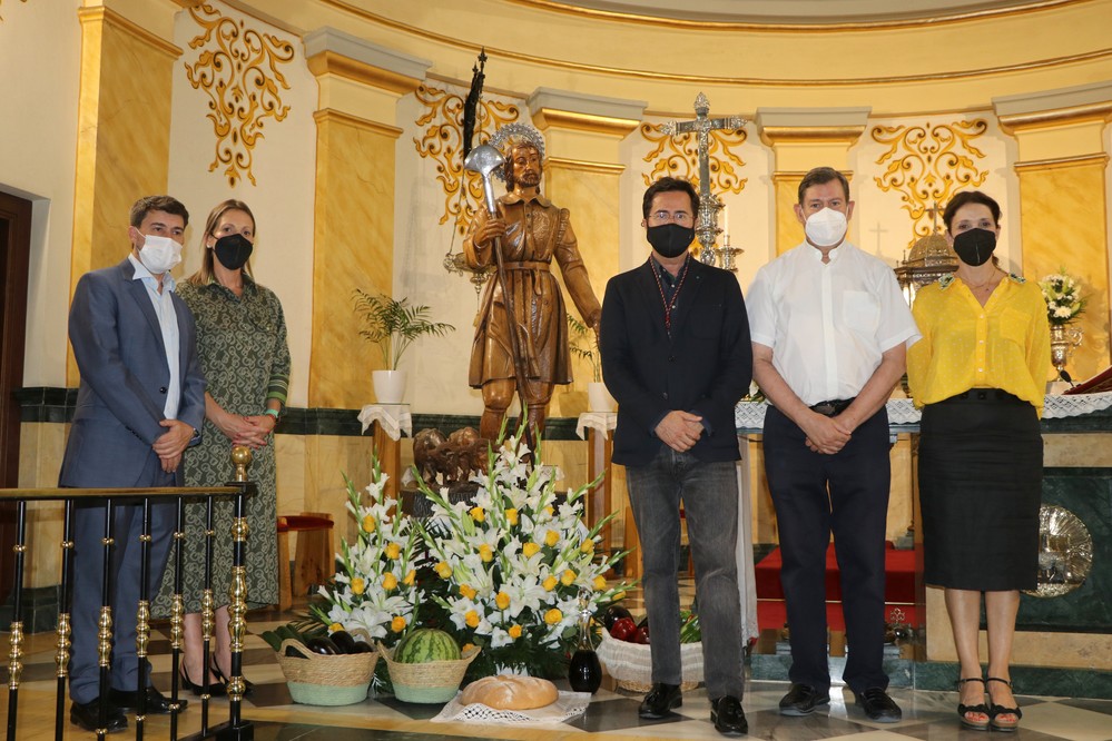 La Iglesia de El Ejido ha acogido la tradicional Bajada del Patrón del municipio San Isidro Labrador
