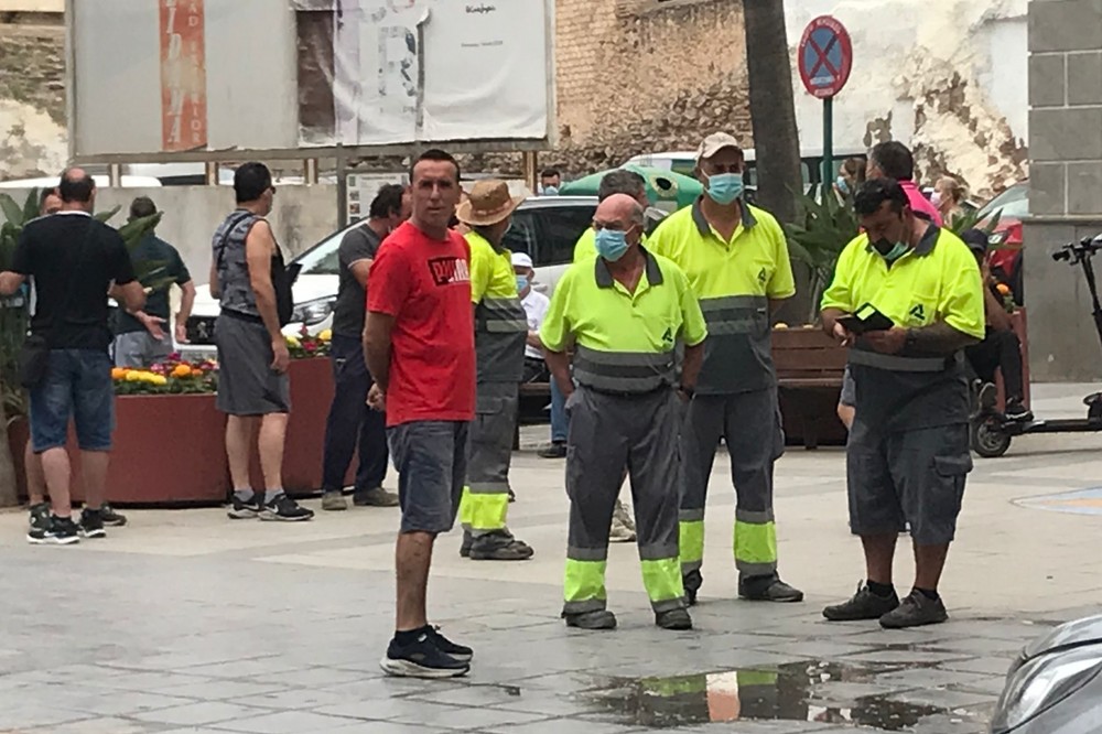 El PSOE de Adra muestra su apoyo a los trabajadores del Ayuntamiento en sus reivindicaciones