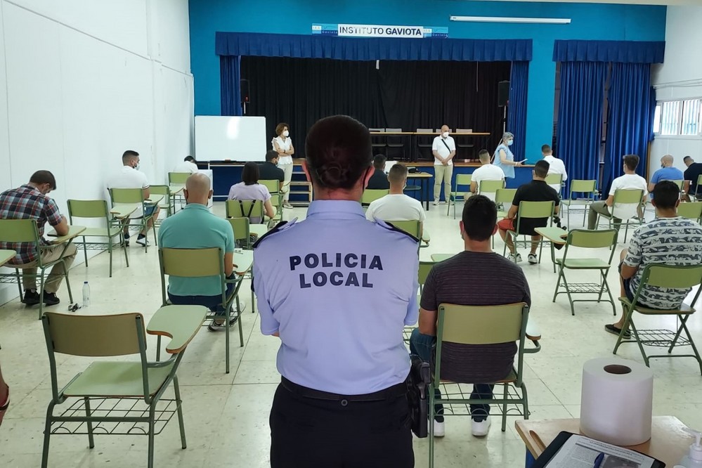Más de una veintena de aspirantes a cuatro plazas de Policía Local realizan la evaluación psicotécnica