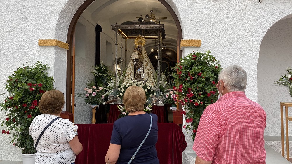 La Virgen del Carmen de Río Chico estará expuesta al público