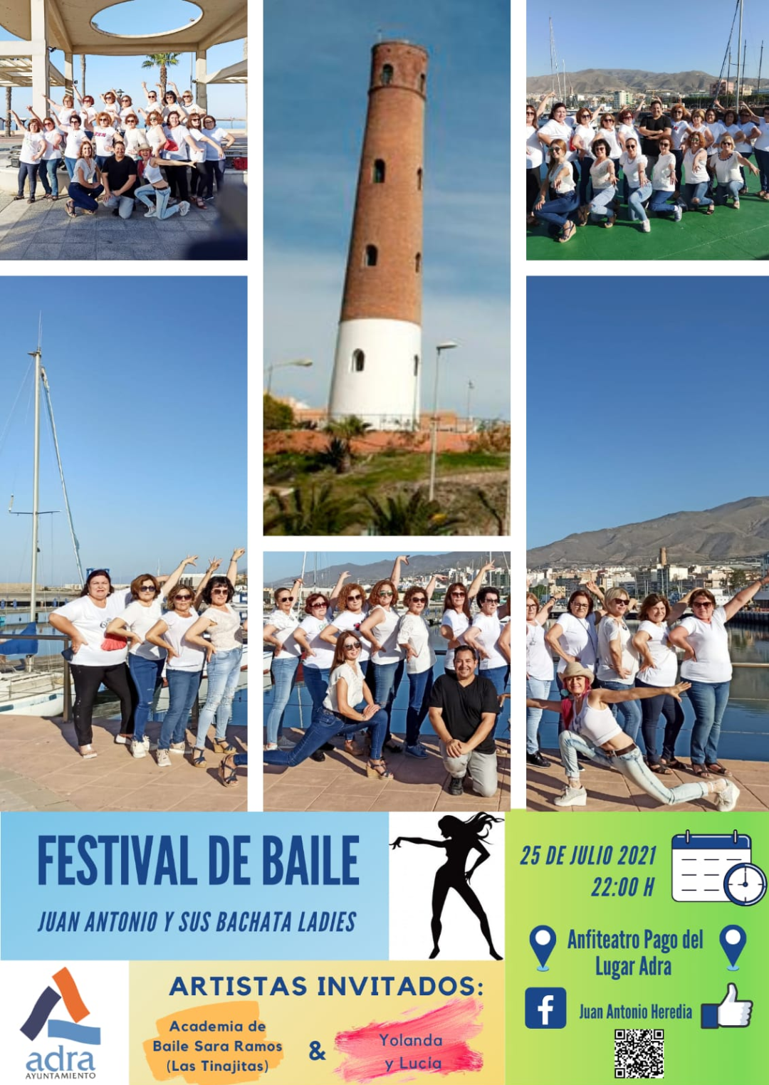 Juan Antonio y su ‘Bachata Ladies’ se suben este domingo al anfiteatro de Pago del Lugar