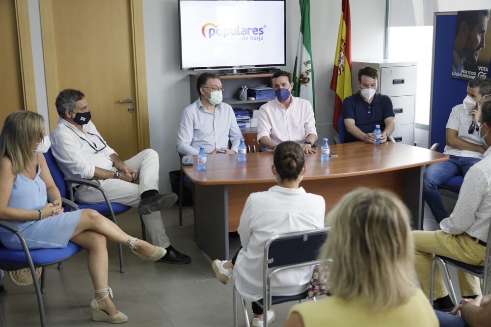 Javier A. García resalta en Berja que “la experiencia de gestión es el gran valor del PP”