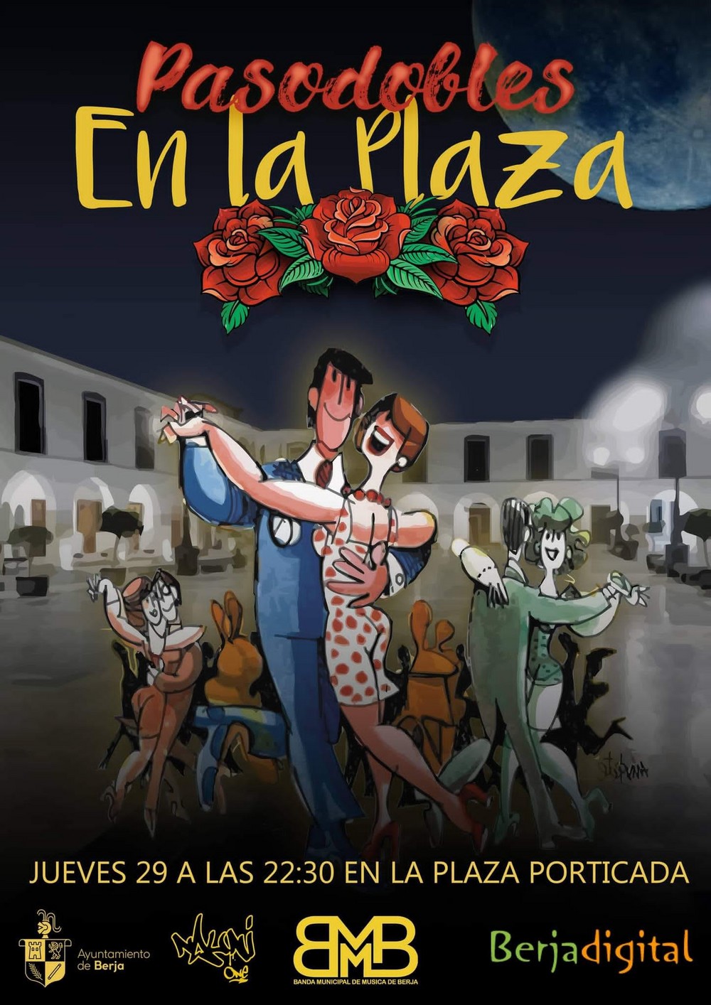 La Banda de Música ofrece este jueves un concierto en la Plaza Porticada