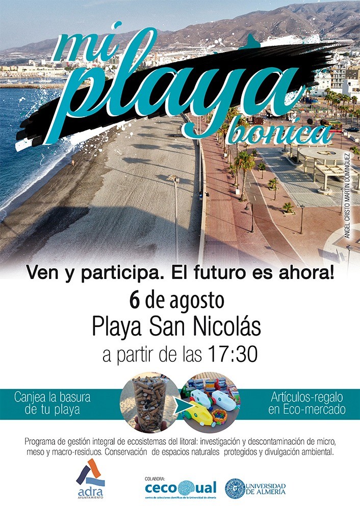El Ayuntamiento de Adra fomenta la educación ambiental con la campaña ‘Mi playa bonica’