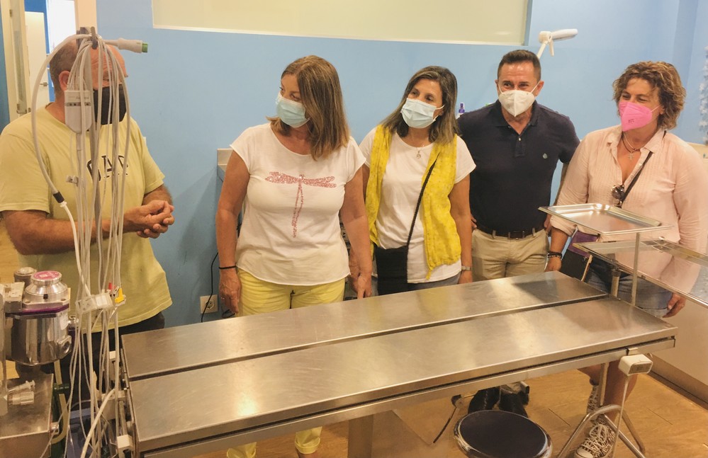 La edil de Sanidad y Consumo visita nuevamente el centro concesionario del Servicio de Recogida y Transporte de Animales Abandonados