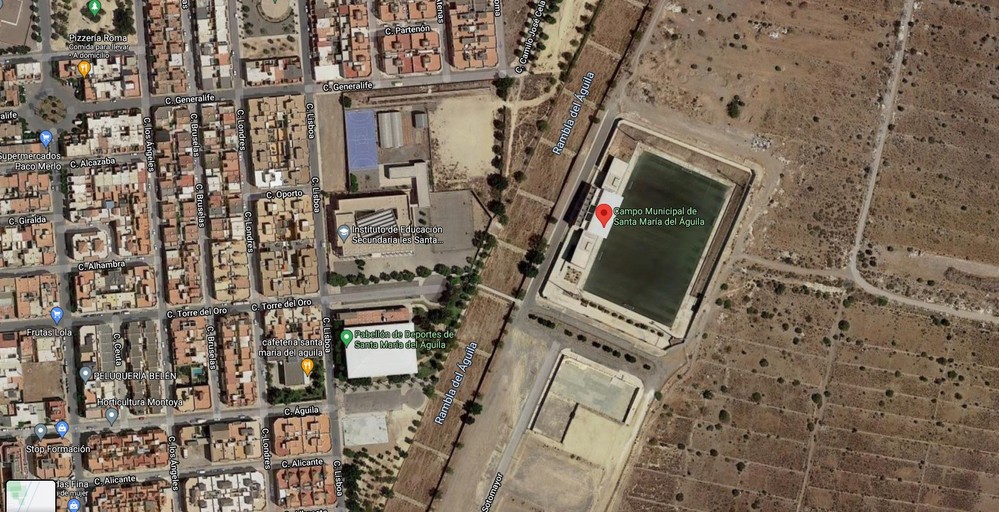 Dos asaltantes callejeros intimidan a la población de Santa María del Águila
