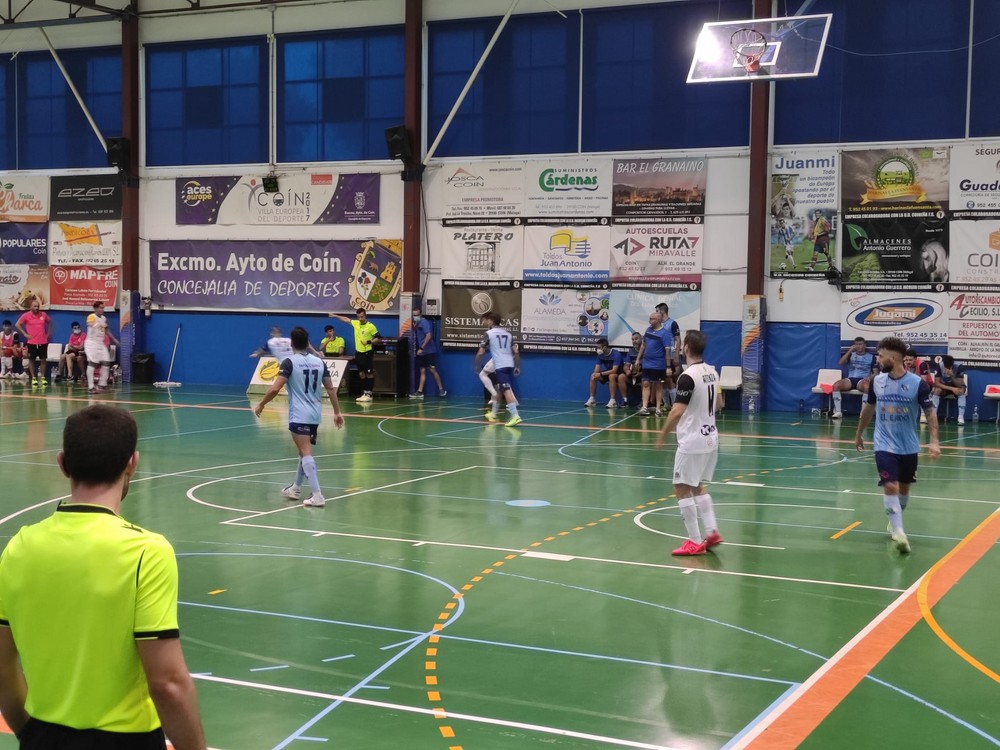 El CD El Ejido Futsal se impone 0-8 a la UD Coineña FS