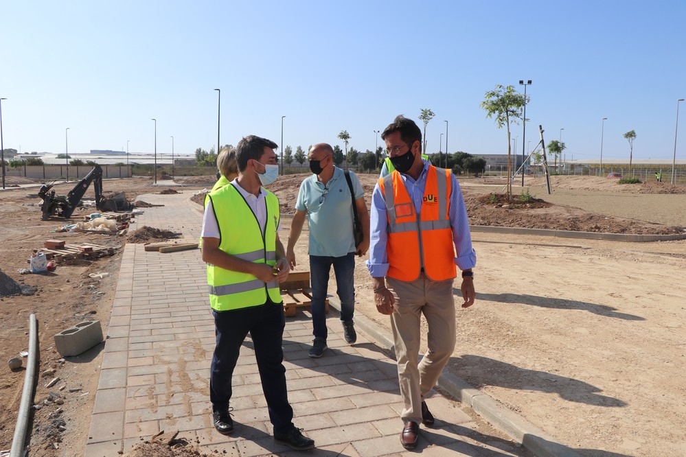 Avanzan a buen ritmo las obras del futuro Parque Municipal de Las Norias de Daza