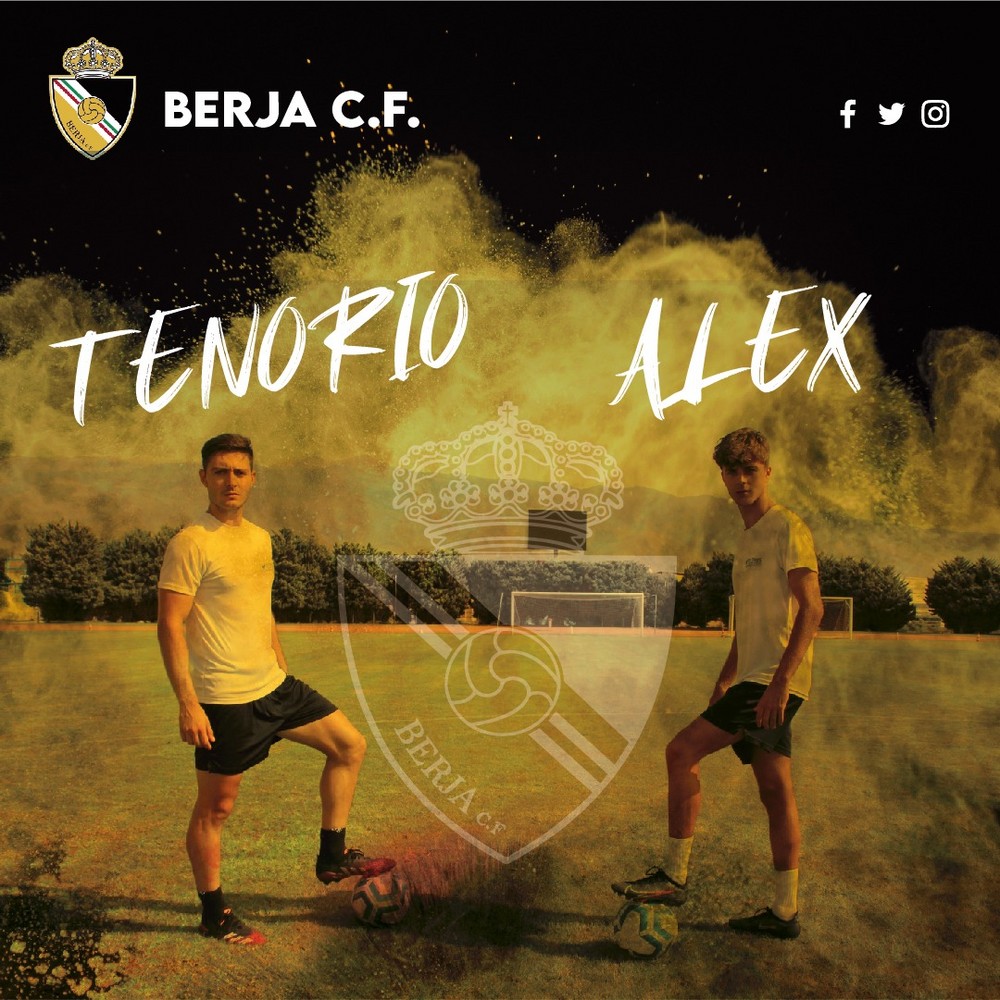 Tenorio y Álex, el complemento perfecto para la banda izquierda del Berja CF