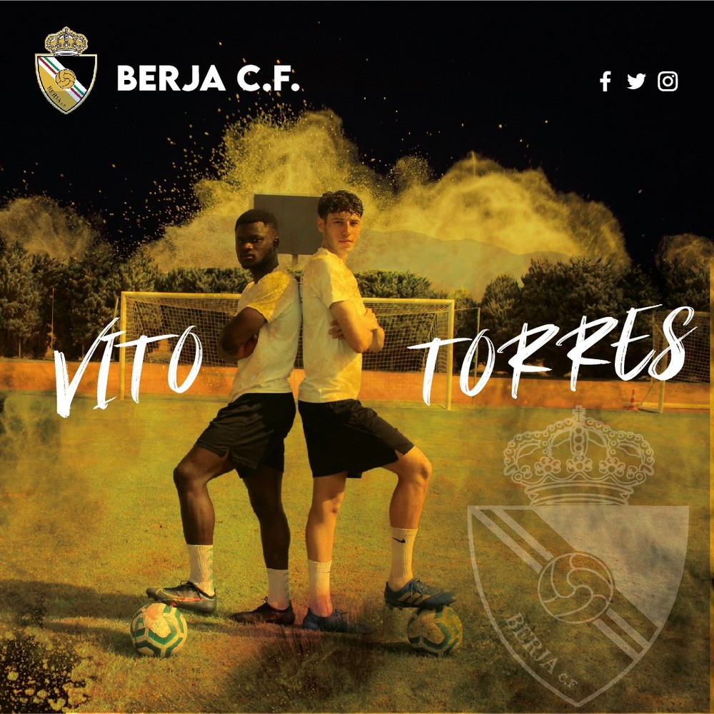 El Berja CF ficha a los centrales Vito y Luis Torres