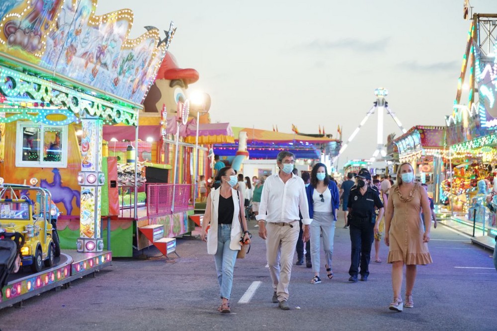 Adra ya ha puesto en marcha el Recinto Ferial hasta el 12 de septiembre