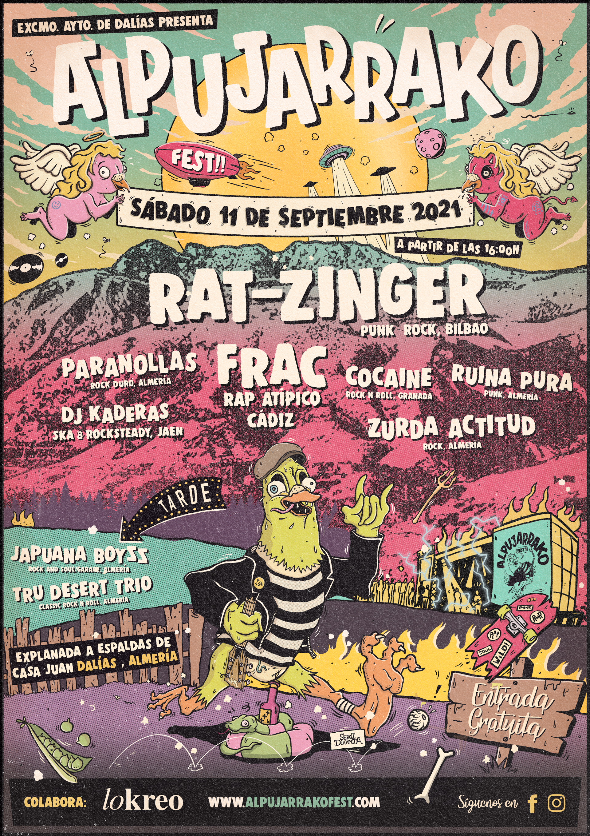 El 'Alpujarrako Fest' celebra su tercera edición en Dalías