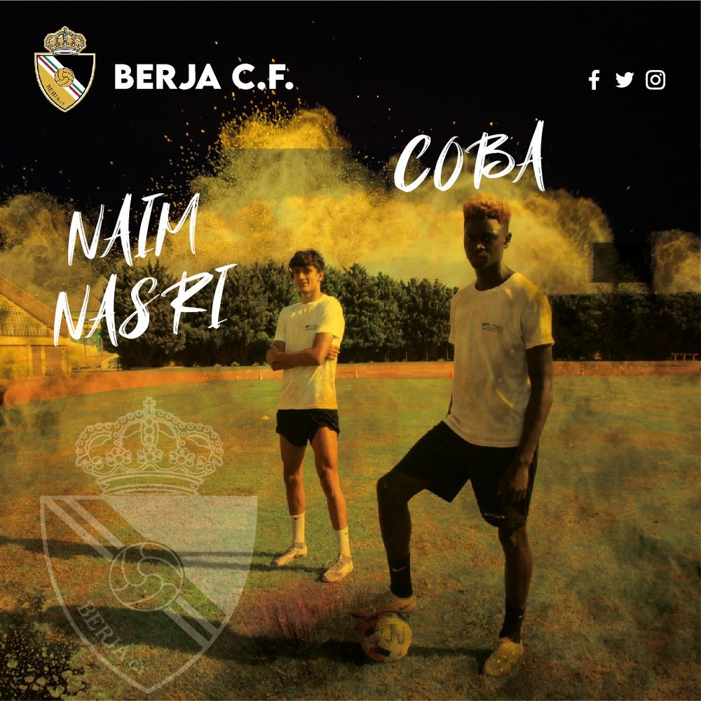 Naim Nasri y Coba, los nuevos fichajes del Berja CF