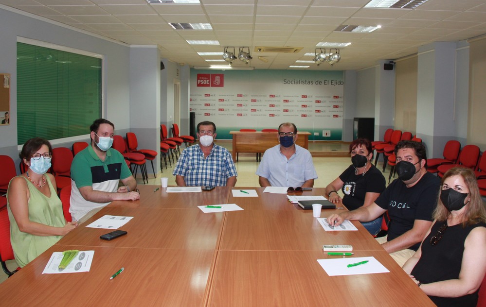 El PSOE crea un grupo de trabajo para impulsar propuestas que contribuyan a la elaboración del Plan Estratégico para la Recuperación de El Ejido