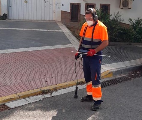 Vícar intensifica la búsqueda de fugas en su red de abastecimiento con buenos resultados