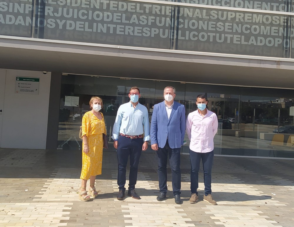 Justicia mantiene el refuerzo de los juzgados de Guardia de Almería y El Ejido