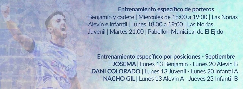Vuelve la Academia de Formación y Rendimiento del CD El Ejido futsal