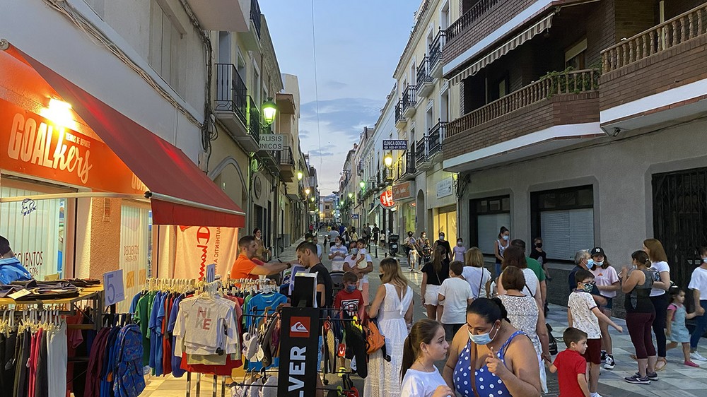 Berja celebra su gran fiesta del comercio