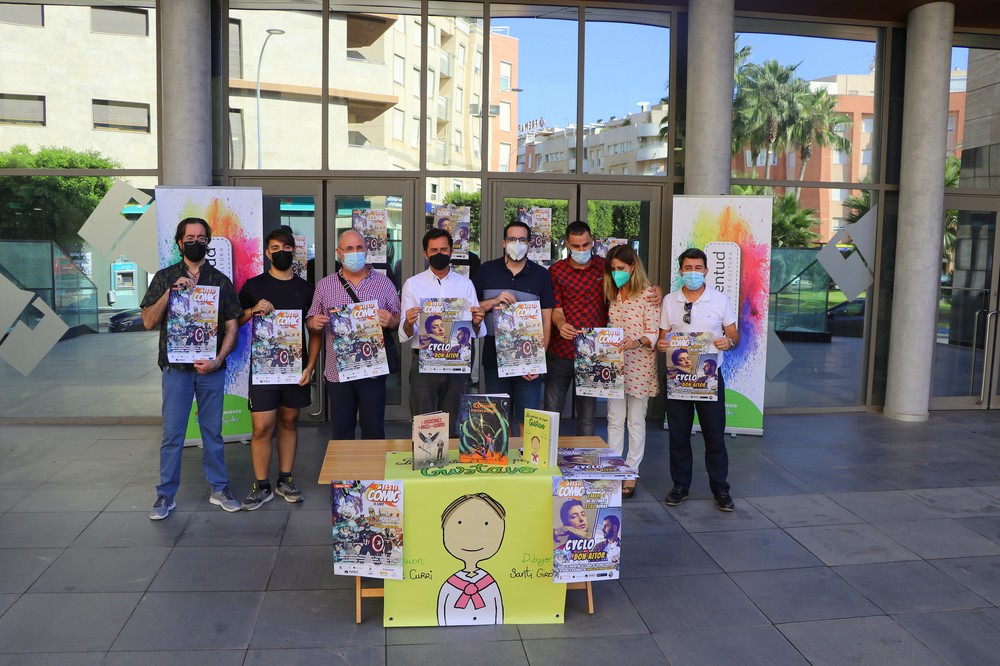 ‘Festicómic 2021’ convierte a El Ejido en la cita con los tebeos, viñetas y superhéroes más importante de la provincia