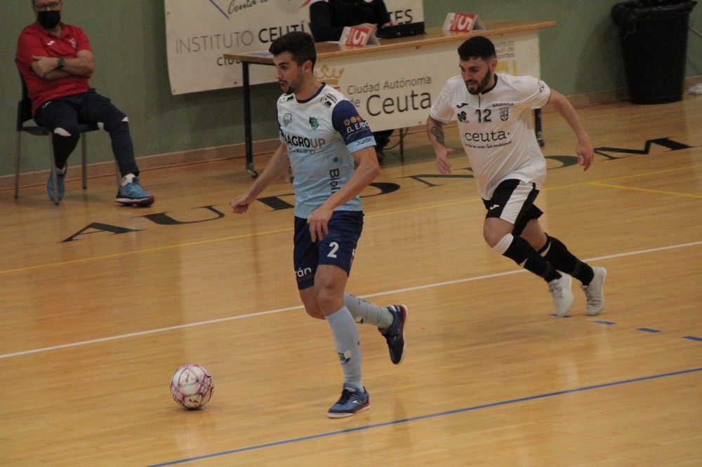 Inagroup El Ejido Futsal firma tablas con el África Ceutí