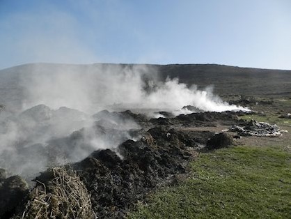 Vícar prorroga la prohibición de quemas de residuos agrícolas hasta el 31 de mayo