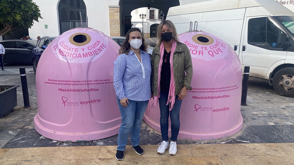 Ecovidrio y el Ayuntamiento de Berja presentan la campaña solidaria ‘Recicla Vidrio por ellas’