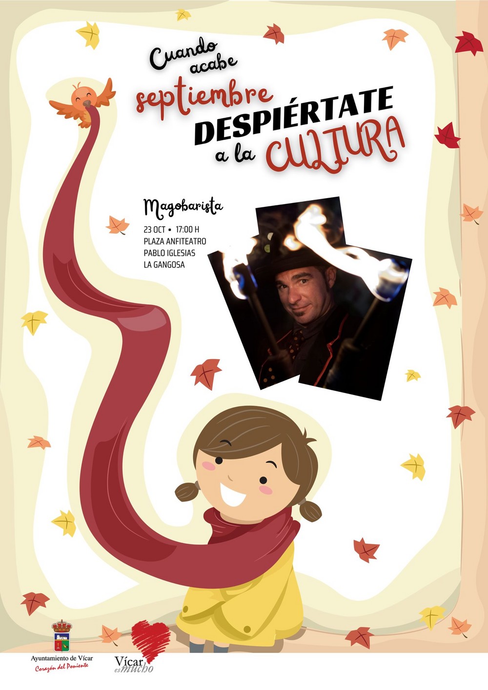 ‘Cuando acabe septiembre Despiértate a la Cultura’ visita La Gangosa