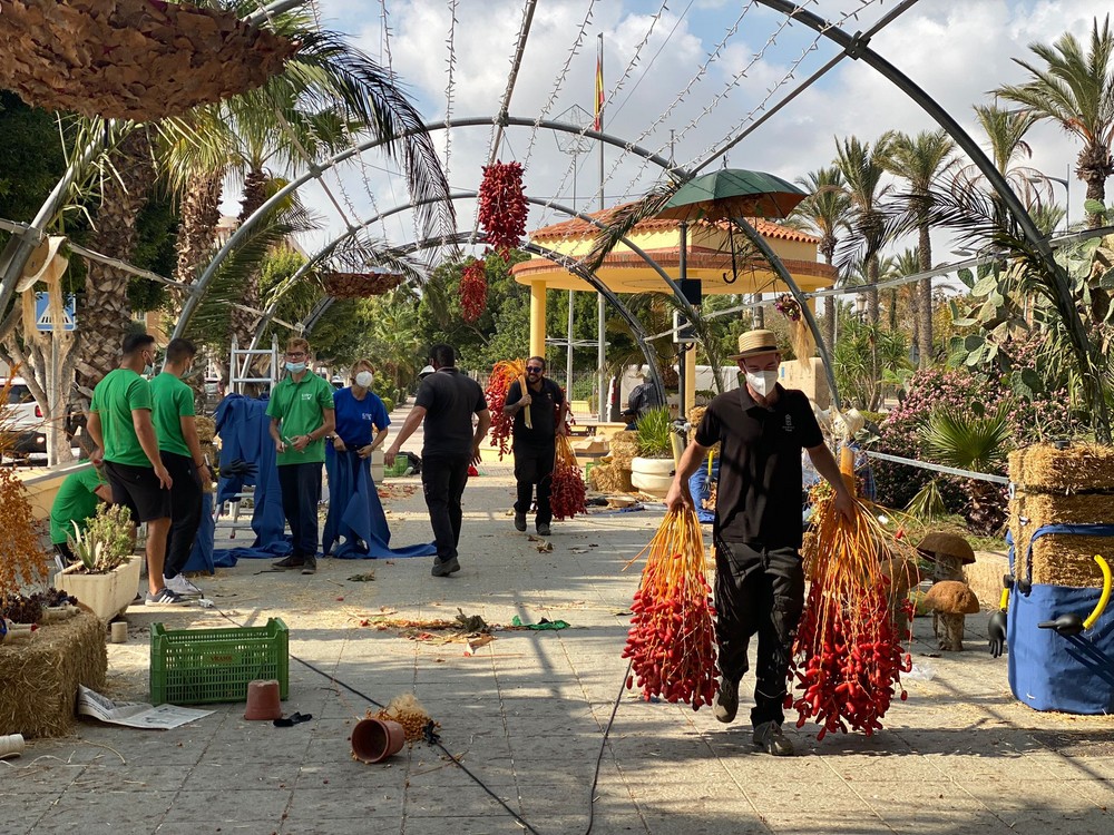 Vícar se prepara para la llegada del otoño