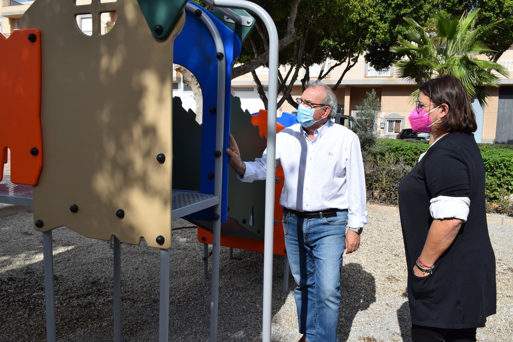 La remodelación del Parque Adra de Vícar entra en su recta final