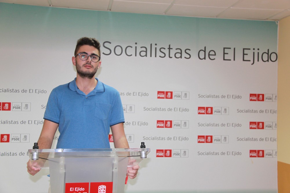 Juventudes Socialistas de El Ejido pide al Gobierno local que apoye a las asociaciones juveniles del municipio