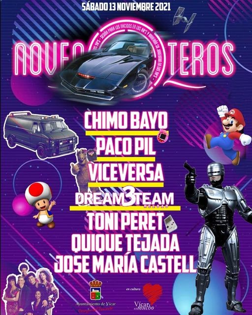 El concierto Noventeros cierra en La Puebla el sábado el programa 'Cuando acabe Septiembre. Despiértate a la Cultura'