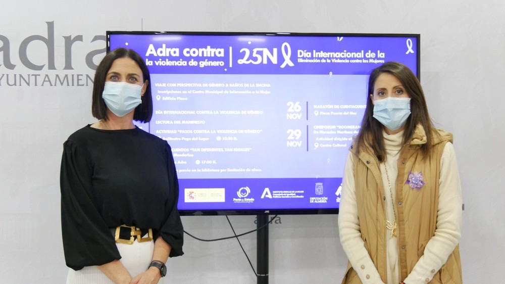 El Ayuntamiento de Adra organiza actividades para todas las edades con motivo del 25N