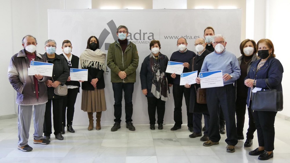 Manuel Cortés entrega los premios del XXVII Concurso Local de Belenes de Adra