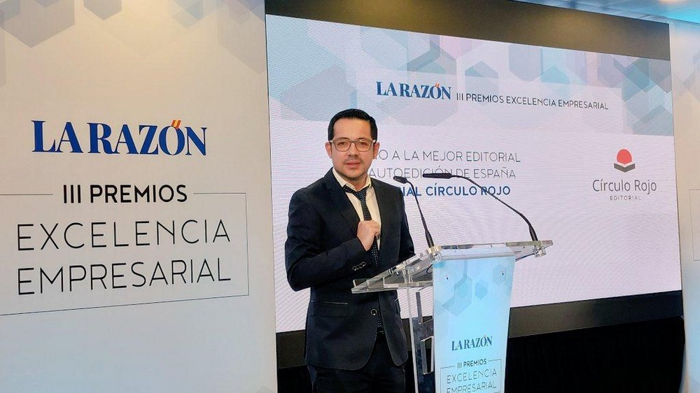 Círculo Rojo recibe el premio a la mejor editorial de autoedición de España en los Premios a la Excelencia Empresarial que concede La Razón