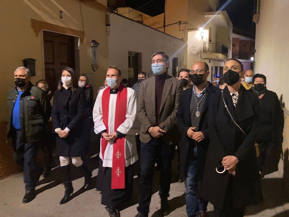 Adra celebra una misa y una procesión en honor a San Sebastián Mártir