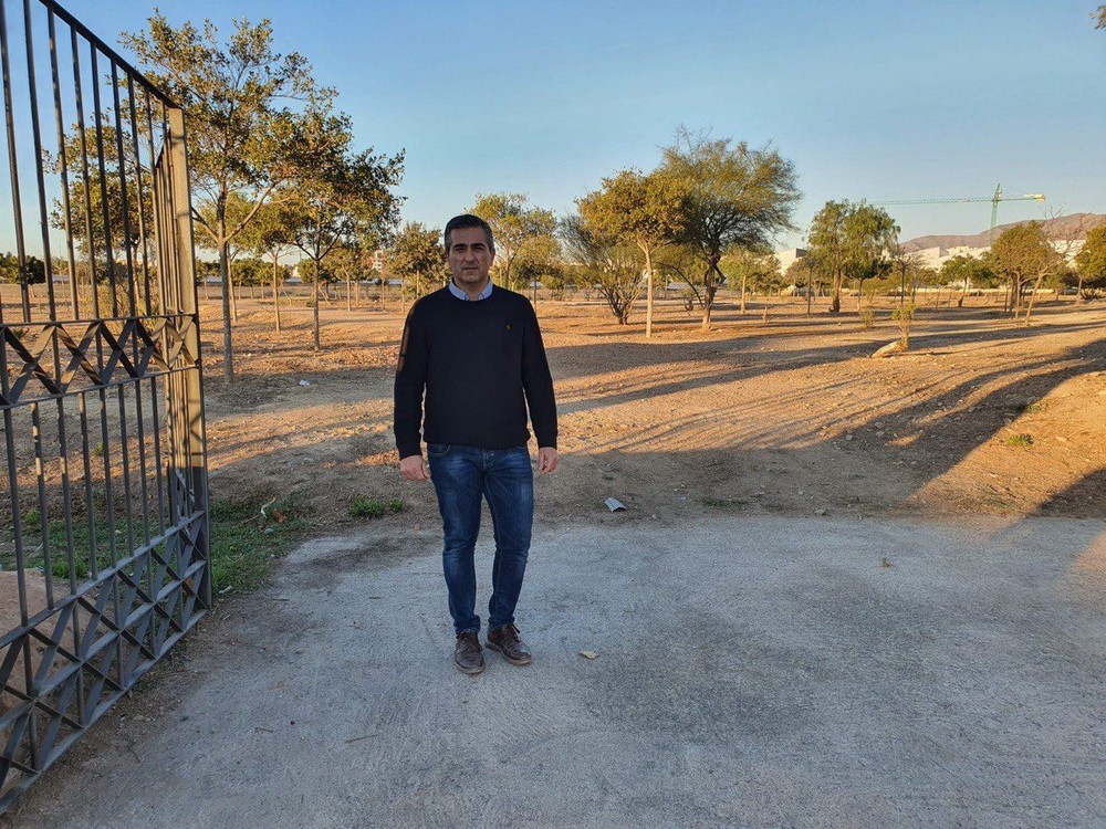 VOX El Ejido solicita seguridad y vigilancia en el futuro Parque de las Familias