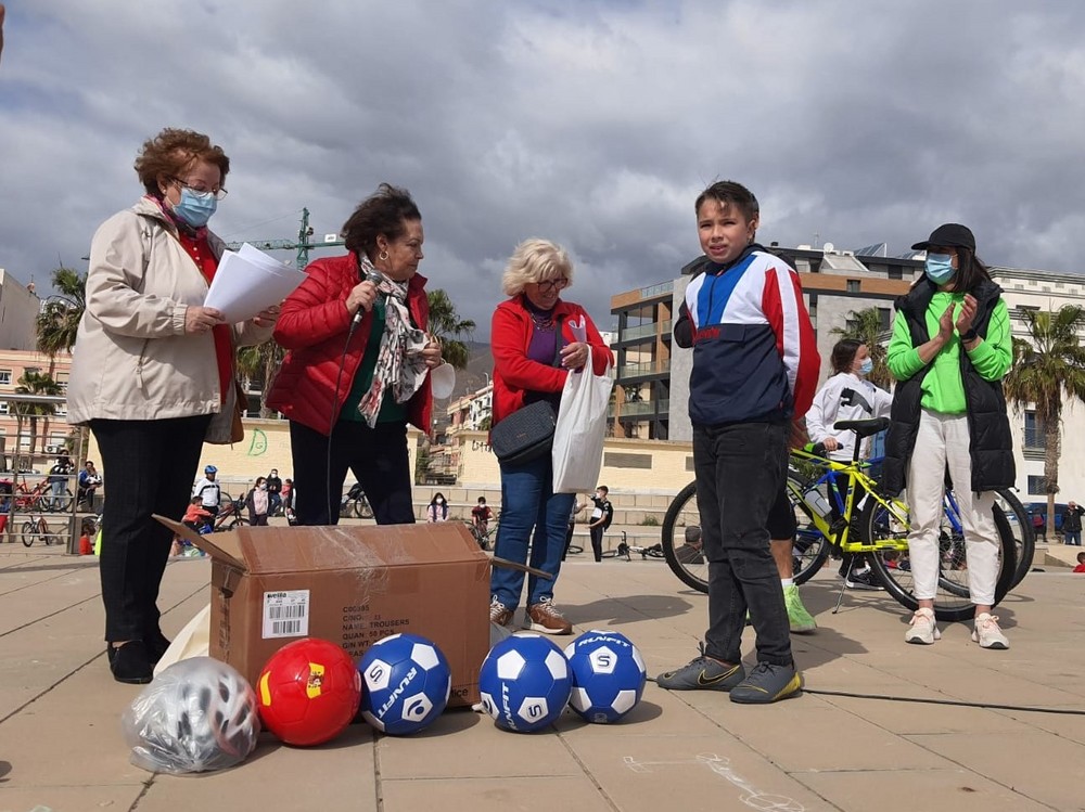 Medio centenar de personas disfrutan de la XXVII Marcha Ciclista organizada por la Asociación Inmaculada Marina