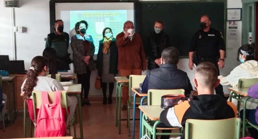 Triple sesión de 'Educación En Justicia' en el IES Villa de Vícar de La Gangosa