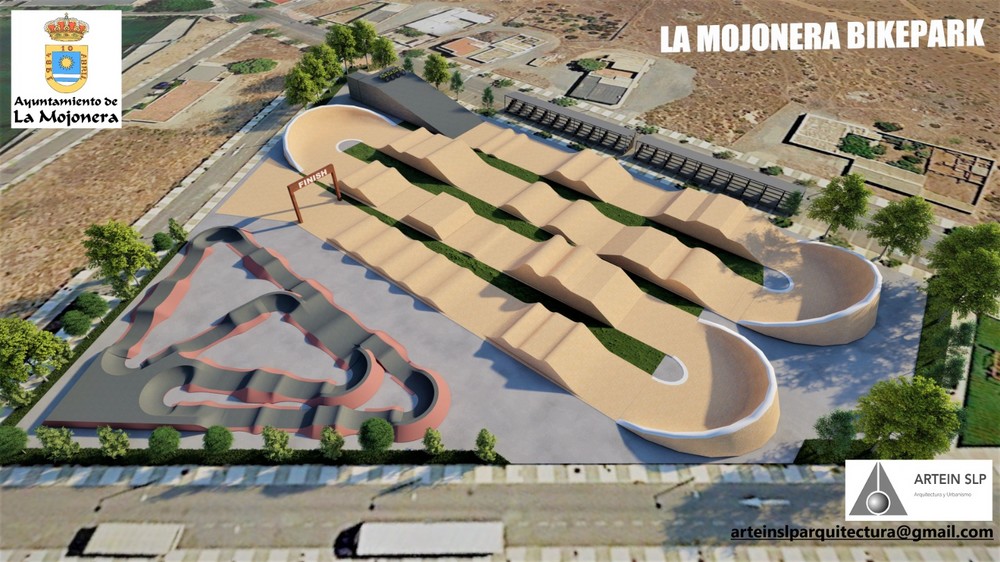 La Mojonera licita la construcción de un Pumptrack, la primera de las actuaciones del futuro Bike Park