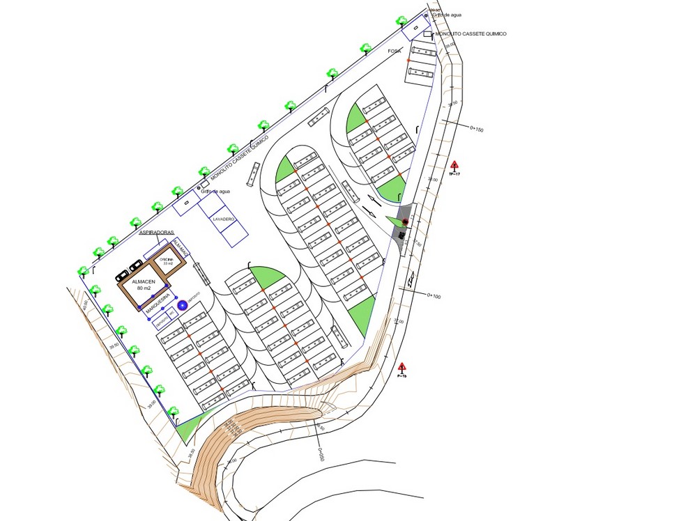 Vícar dispondrá de una zona de servicios de autocaravanas