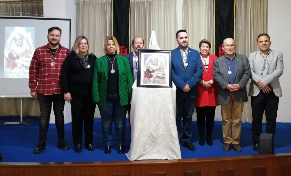 La Cofradía del Viernes Santo de Dalías presenta su cartel de este año