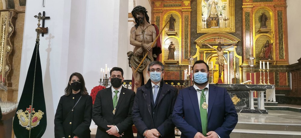 La Hermandad de la Humildad y Esperanza de Adra celebra el Triduo en honor al Cristo de la Humildad