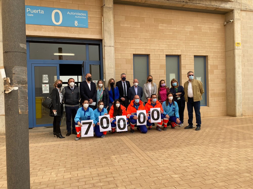 El Distrito Sanitario Poniente clausura el autocovid de Roquetas tras realizar 70.000 pruebas PCR
