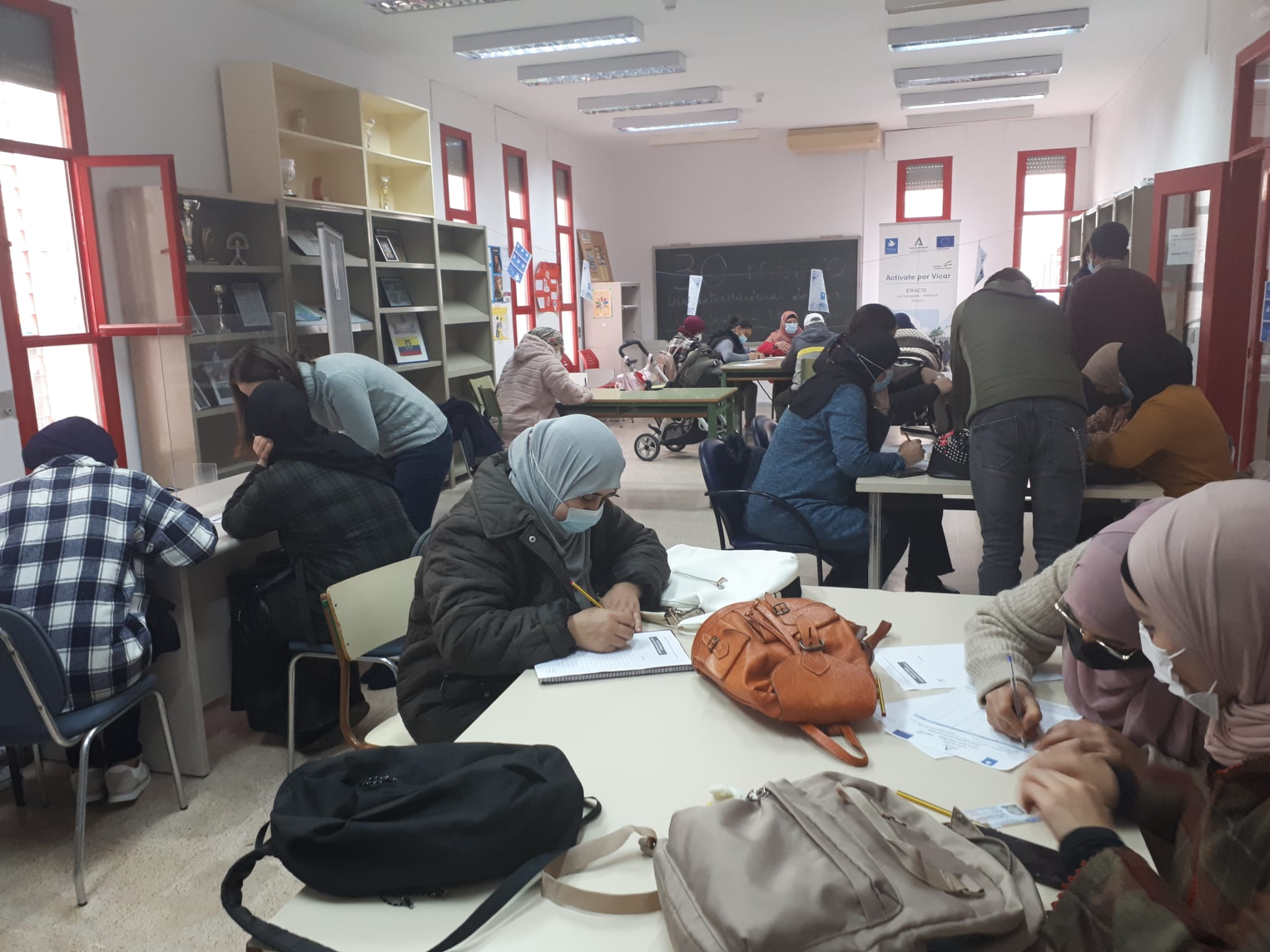 Vícar se suma a la celebración del Día Internacional de las Trabajadoras del Hogar con distintas actividades en La Gangosa